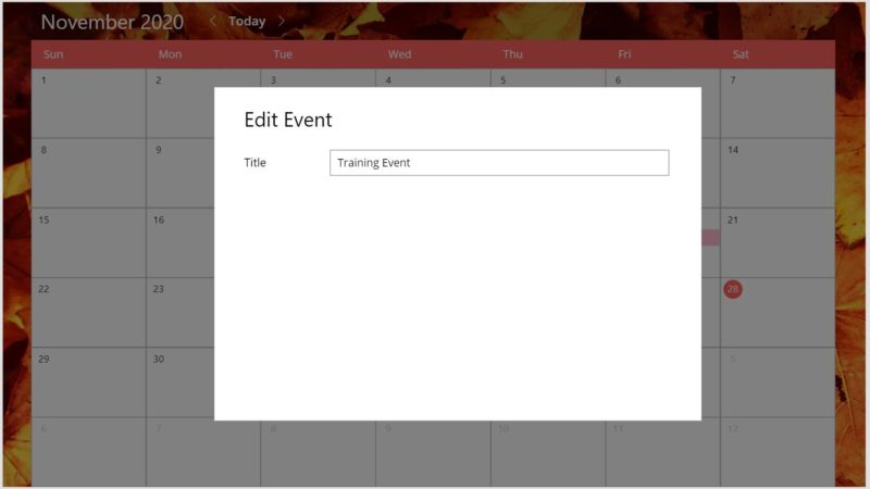 Make A Calendar In Power Apps - Part 2 - Matthew Devaney