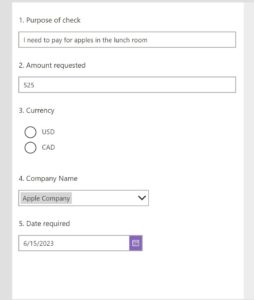 Power Apps Dynamic Forms - Generate Forms From Question List