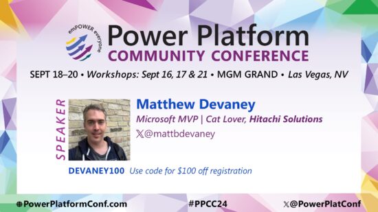 Power Platform Conference Discount Code