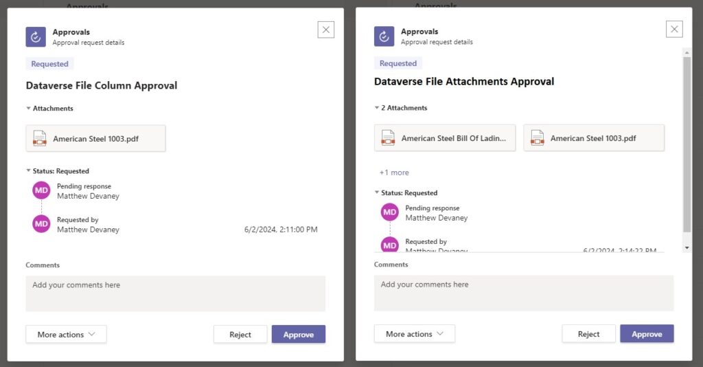 Power Automate Approvals Attachments With Dataverse Files